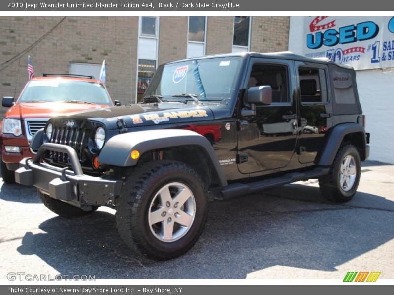 Black / Dark Slate Gray/Blue 2010 Jeep Wrangler Unlimited Islander Edition 4x4