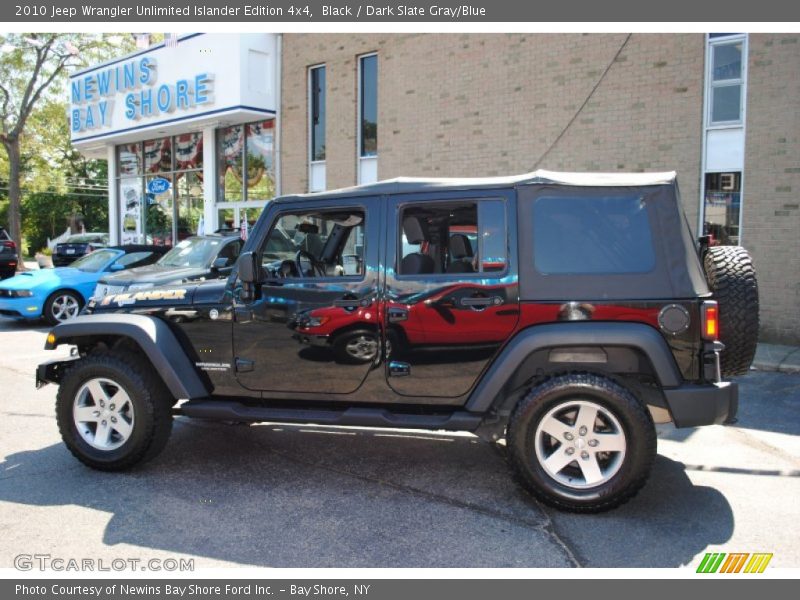 Black / Dark Slate Gray/Blue 2010 Jeep Wrangler Unlimited Islander Edition 4x4