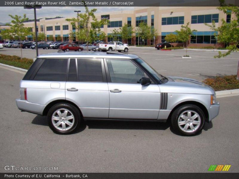 Zambezi Silver Metallic / Charcoal/Jet 2006 Land Rover Range Rover HSE