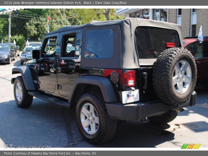 Black / Dark Slate Gray/Blue 2010 Jeep Wrangler Unlimited Islander Edition 4x4