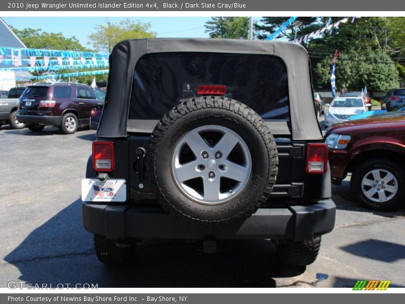 Black / Dark Slate Gray/Blue 2010 Jeep Wrangler Unlimited Islander Edition 4x4