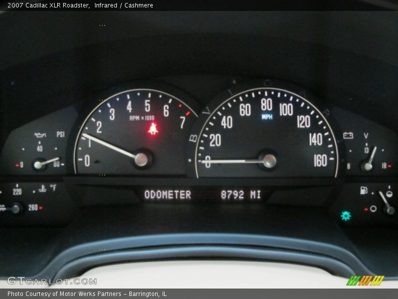  2007 XLR Roadster Roadster Gauges