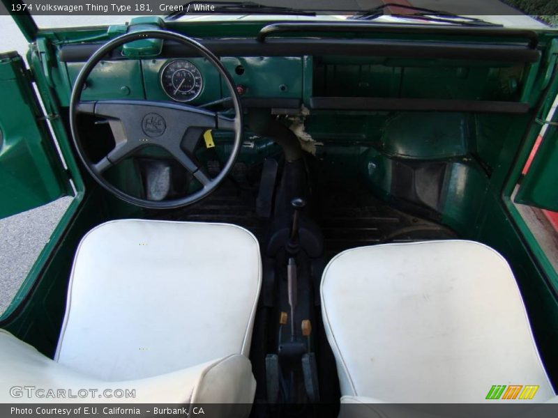  1974 Thing Type 181 White Interior