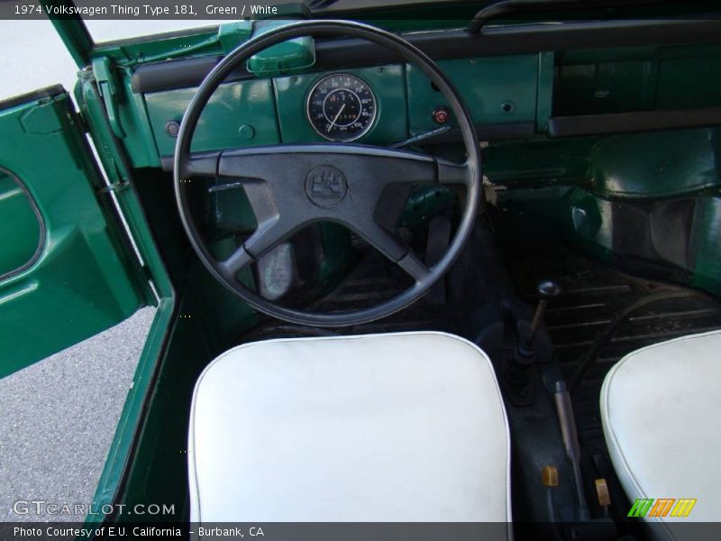 Green / White 1974 Volkswagen Thing Type 181