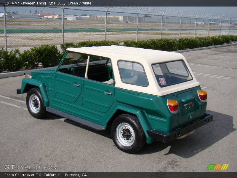 Green / White 1974 Volkswagen Thing Type 181