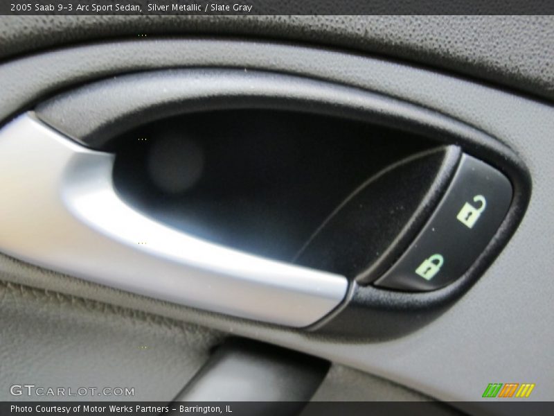 Silver Metallic / Slate Gray 2005 Saab 9-3 Arc Sport Sedan
