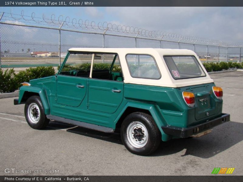 Green / White 1974 Volkswagen Thing Type 181