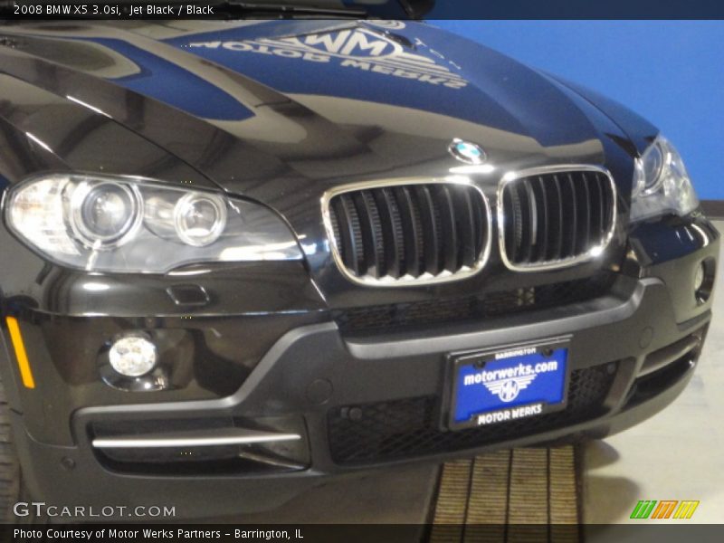 Jet Black / Black 2008 BMW X5 3.0si