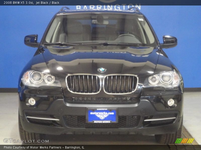 Jet Black / Black 2008 BMW X5 3.0si