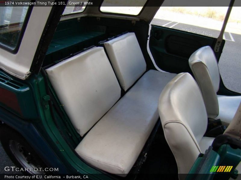 Green / White 1974 Volkswagen Thing Type 181