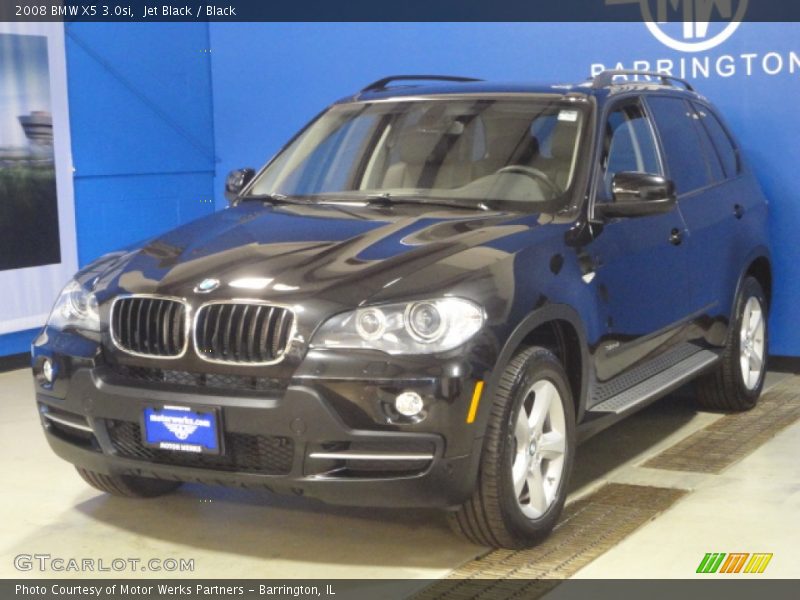 Jet Black / Black 2008 BMW X5 3.0si