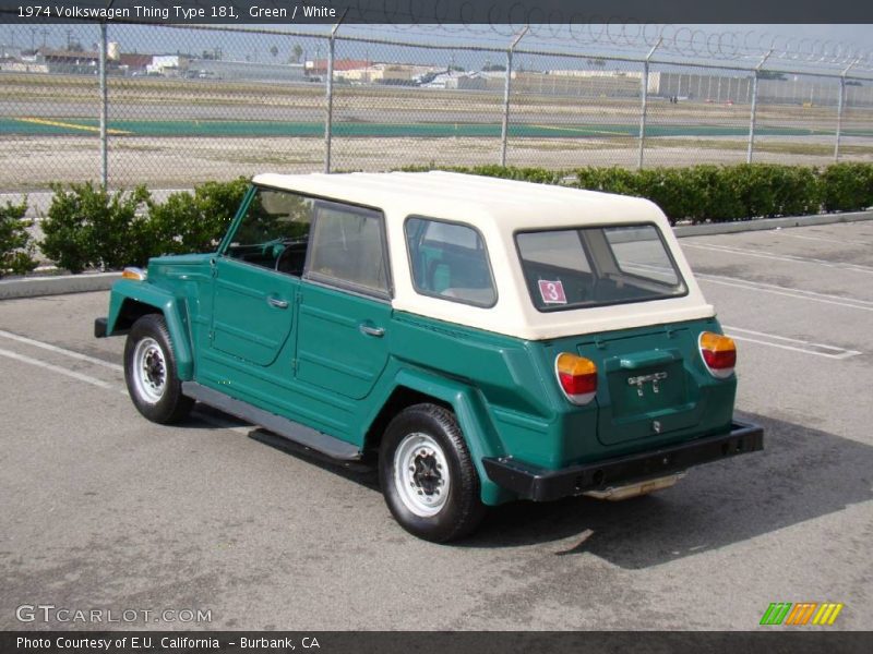 Green / White 1974 Volkswagen Thing Type 181