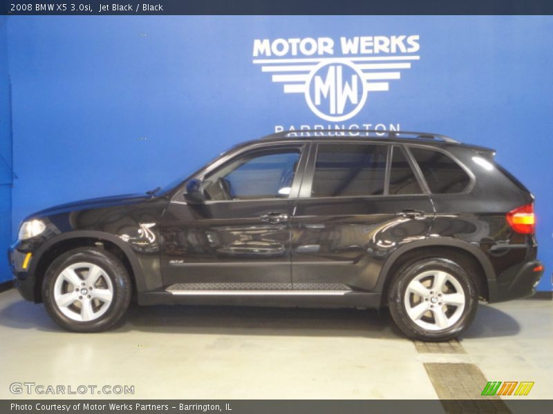 Jet Black / Black 2008 BMW X5 3.0si