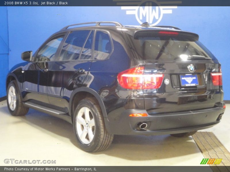 Jet Black / Black 2008 BMW X5 3.0si