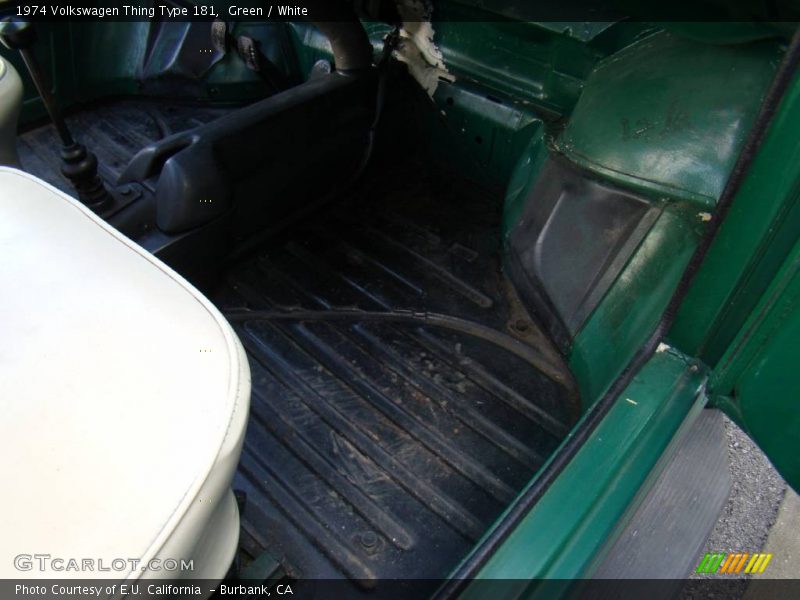 Green / White 1974 Volkswagen Thing Type 181