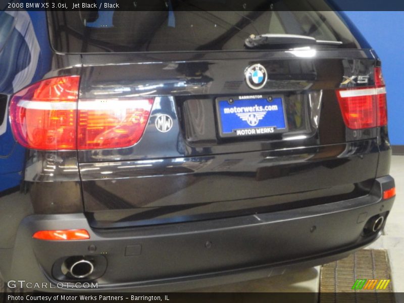 Jet Black / Black 2008 BMW X5 3.0si