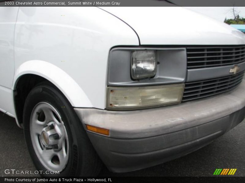 Summit White / Medium Gray 2003 Chevrolet Astro Commercial