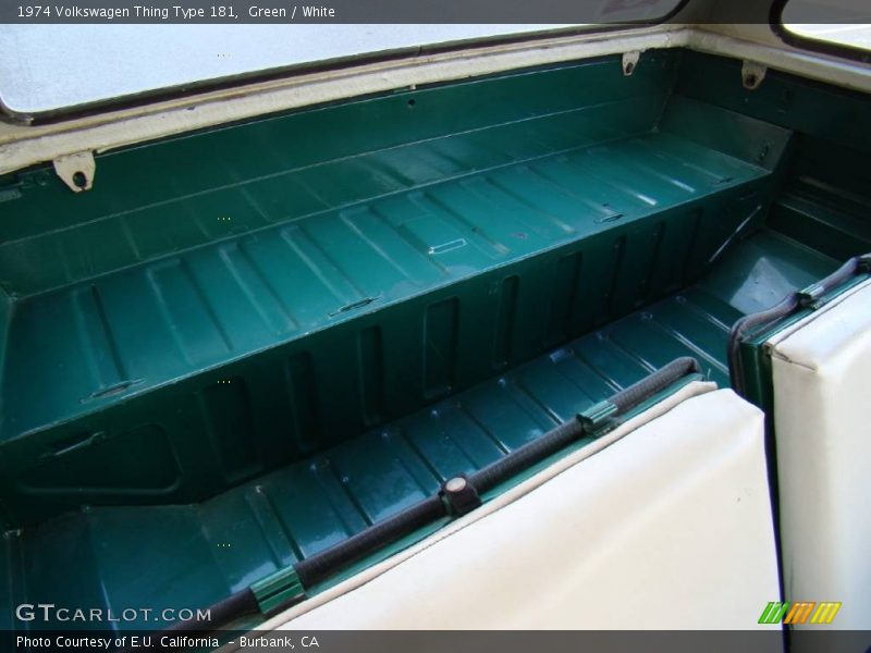 Green / White 1974 Volkswagen Thing Type 181