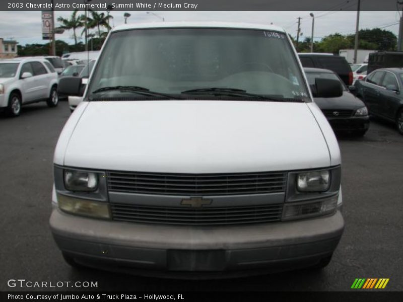 Summit White / Medium Gray 2003 Chevrolet Astro Commercial