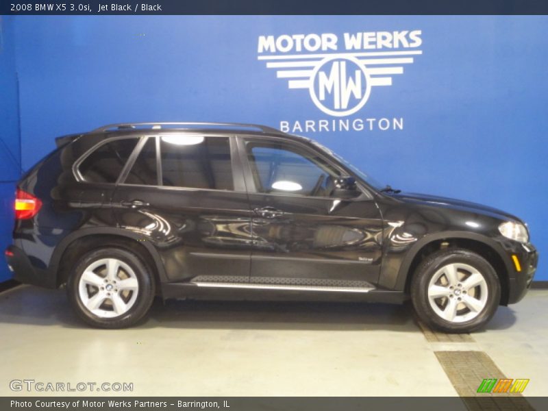 Jet Black / Black 2008 BMW X5 3.0si