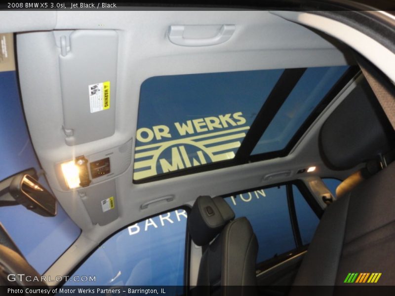 Jet Black / Black 2008 BMW X5 3.0si