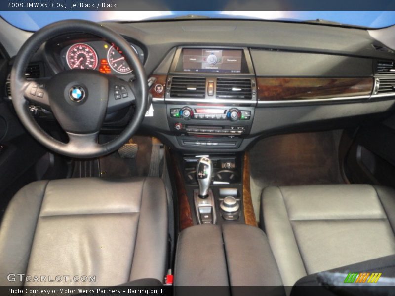 Jet Black / Black 2008 BMW X5 3.0si