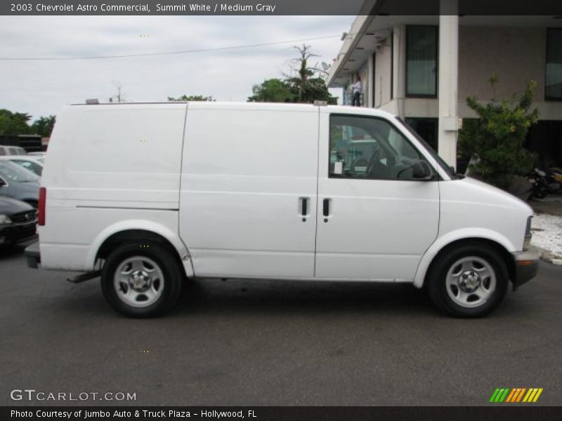 Summit White / Medium Gray 2003 Chevrolet Astro Commercial