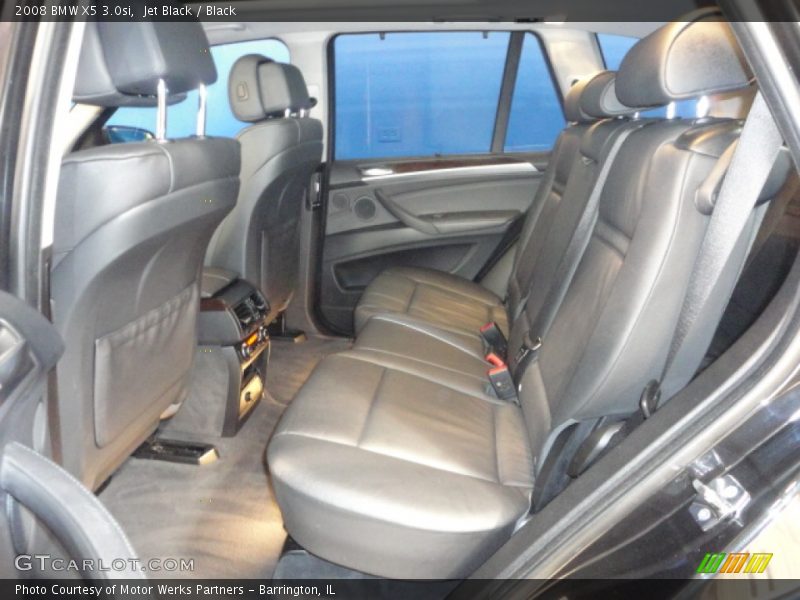 Jet Black / Black 2008 BMW X5 3.0si