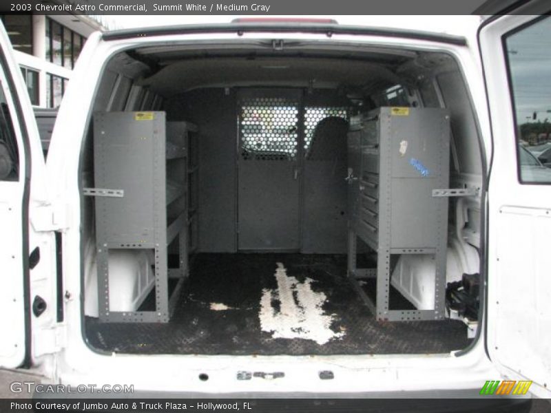 Summit White / Medium Gray 2003 Chevrolet Astro Commercial