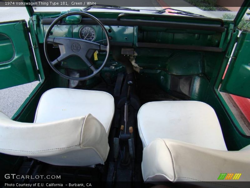 Green / White 1974 Volkswagen Thing Type 181