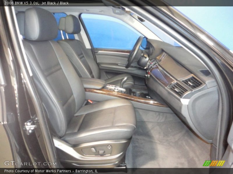 Jet Black / Black 2008 BMW X5 3.0si