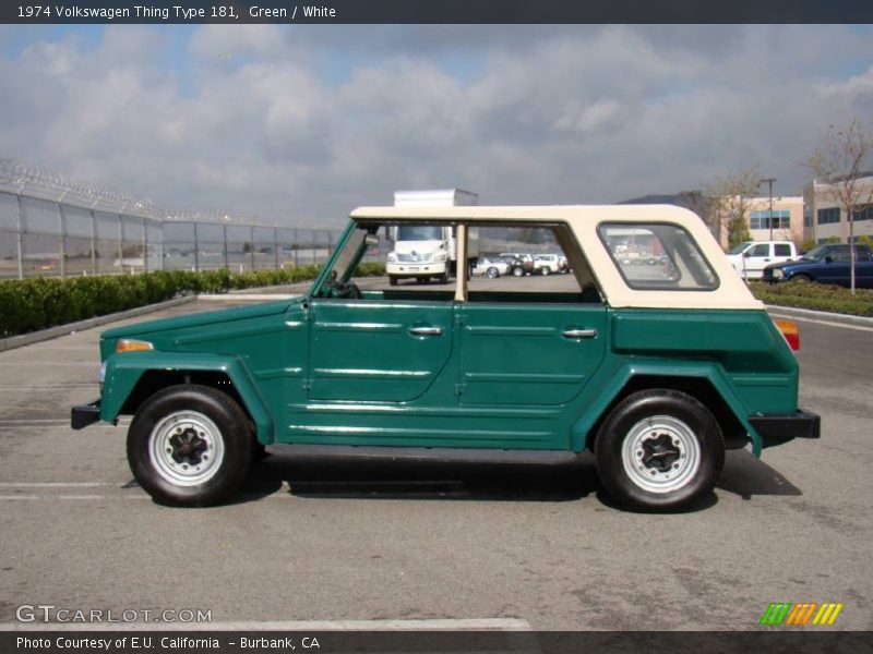 Green / White 1974 Volkswagen Thing Type 181