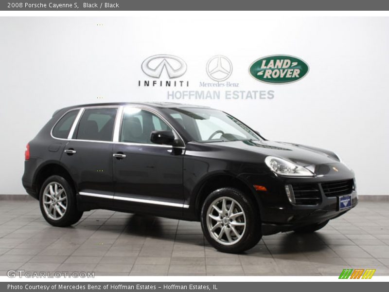 Black / Black 2008 Porsche Cayenne S