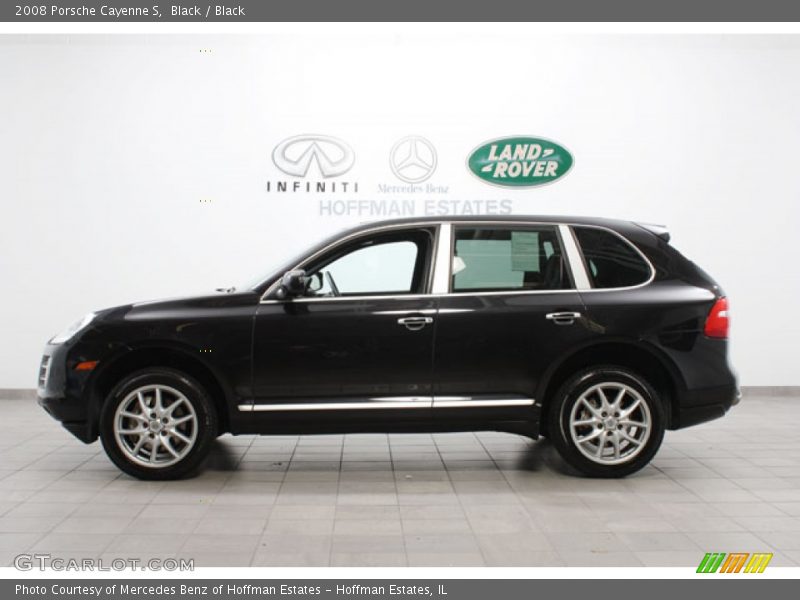 Black / Black 2008 Porsche Cayenne S