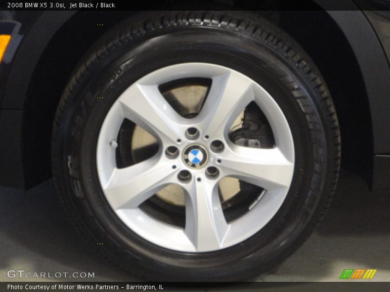 Jet Black / Black 2008 BMW X5 3.0si