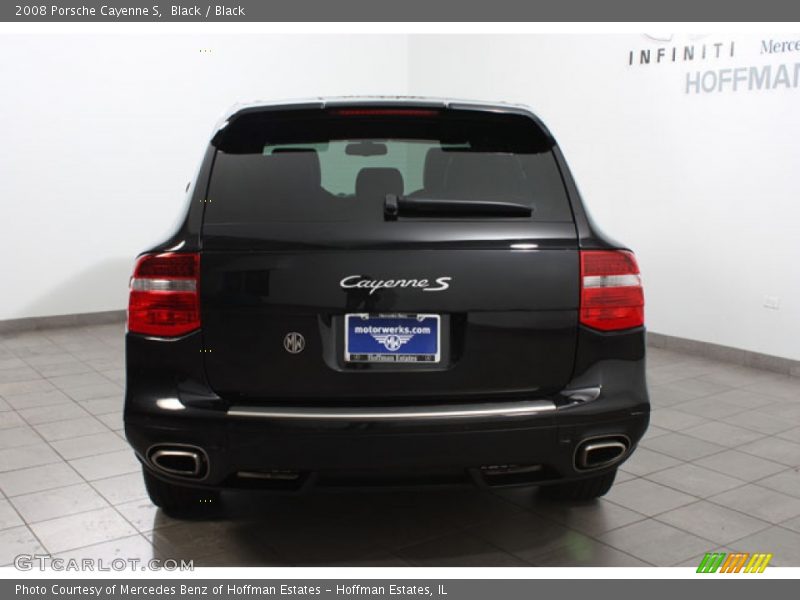 Black / Black 2008 Porsche Cayenne S