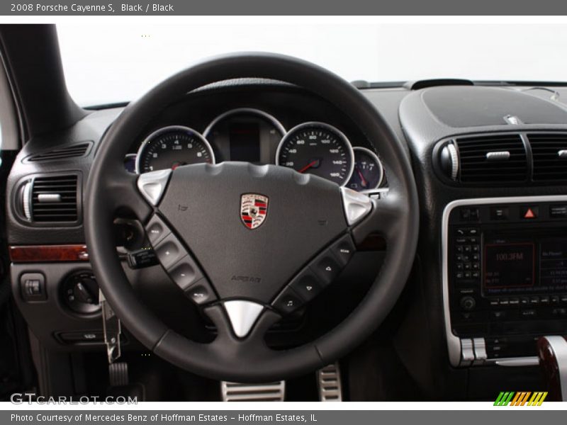 Black / Black 2008 Porsche Cayenne S