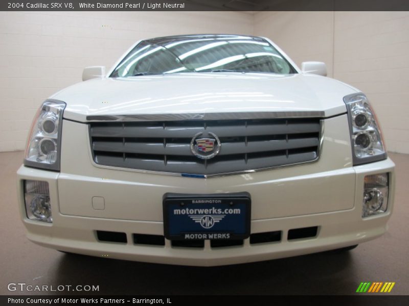 White Diamond Pearl / Light Neutral 2004 Cadillac SRX V8