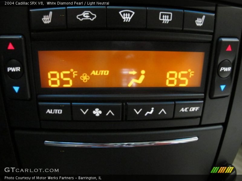 White Diamond Pearl / Light Neutral 2004 Cadillac SRX V8