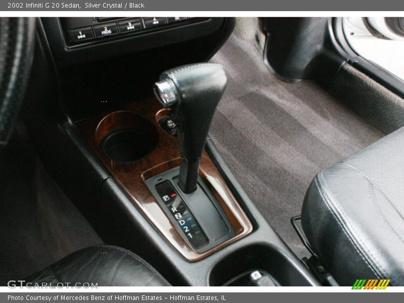 Silver Crystal / Black 2002 Infiniti G 20 Sedan