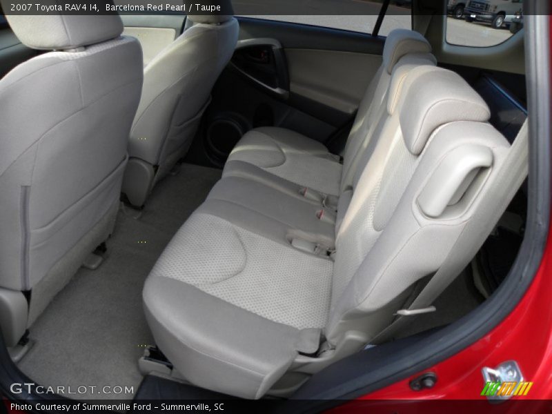 Barcelona Red Pearl / Taupe 2007 Toyota RAV4 I4