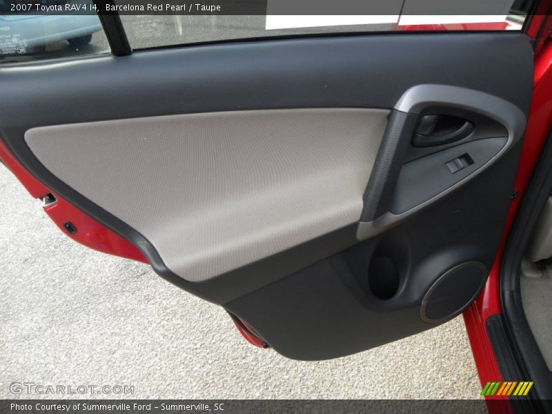Barcelona Red Pearl / Taupe 2007 Toyota RAV4 I4