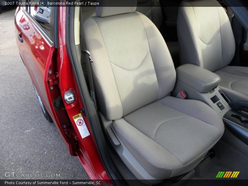 Barcelona Red Pearl / Taupe 2007 Toyota RAV4 I4