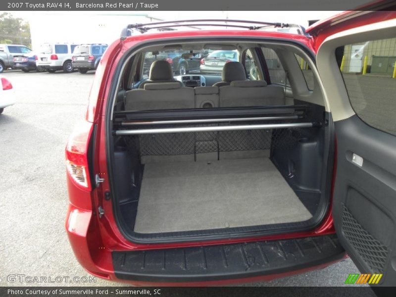 Barcelona Red Pearl / Taupe 2007 Toyota RAV4 I4