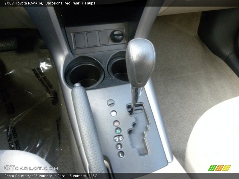 Barcelona Red Pearl / Taupe 2007 Toyota RAV4 I4