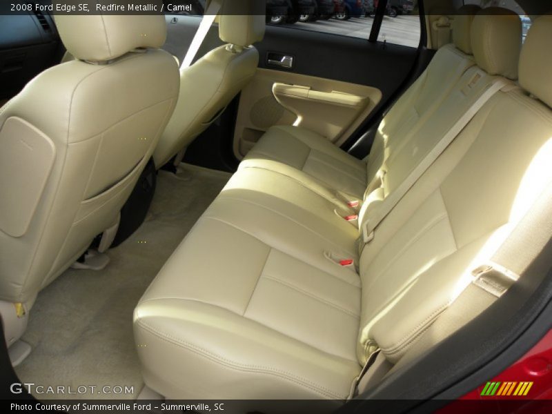Redfire Metallic / Camel 2008 Ford Edge SE