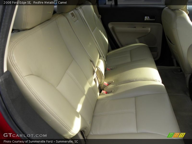 Redfire Metallic / Camel 2008 Ford Edge SE
