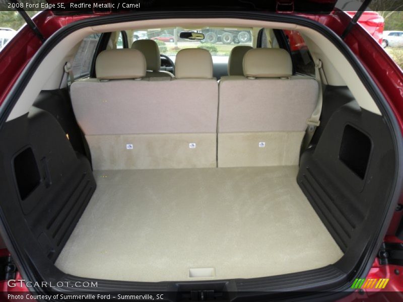 Redfire Metallic / Camel 2008 Ford Edge SE