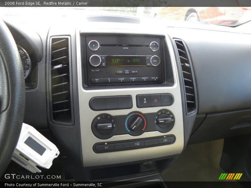 Redfire Metallic / Camel 2008 Ford Edge SE