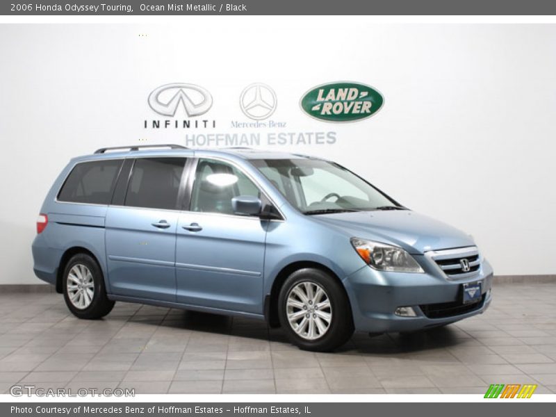 Ocean Mist Metallic / Black 2006 Honda Odyssey Touring